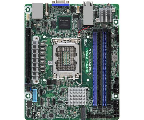 Asrock W680D4ID-2T/G5/X550 motherboard Intel W680 LGA 1700 mini ITX1