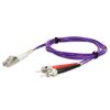 AddOn Networks ADD-ST-LC-3M5OM4-PE InfiniBand/fibre optic cable 118.1" (3 m) LOMM Purple1