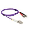 AddOn Networks ADD-ST-LC-3M5OM4-PE InfiniBand/fibre optic cable 118.1" (3 m) LOMM Purple7