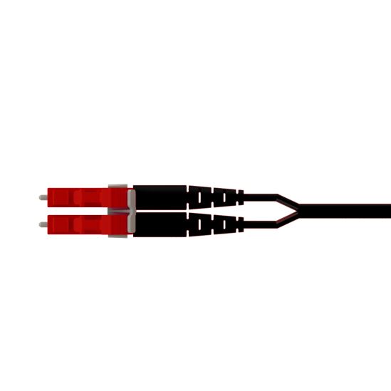 Panduit Opti-Core InfiniBand/fibre optic cable 39.4" (1 m) LC OFNP Red1