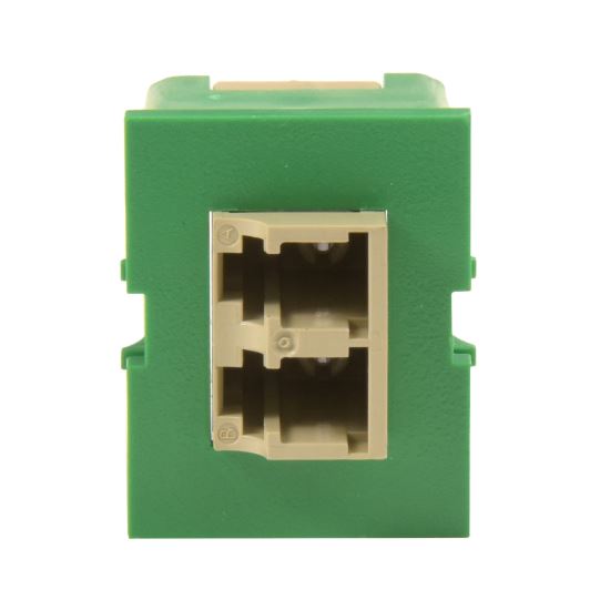 Legrand 63700039-45 fiber optic adapter LC 1 pc(s) Beige, Green1