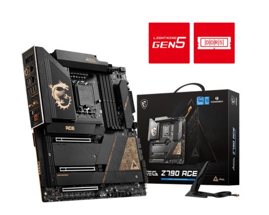 MSI MEG Z790 ACE Intel Z790 LGA 1700 Extended ATX1