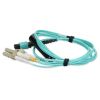 AddOn Networks ADD-MPO-2LC1M5OM4 InfiniBand/fibre optic cable 39.4" (1 m) 4x LC LOMM Aqua color2