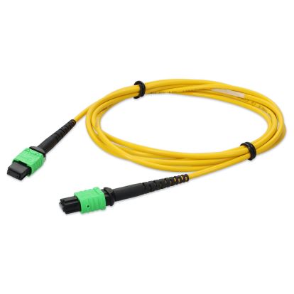 AddOn Networks ADD-MPOMPO-2M9SMF InfiniBand/fibre optic cable 78.7" (2 m) MPO OFNR Yellow1