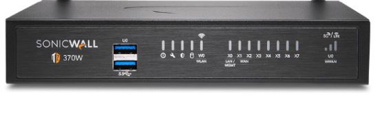 SonicWall TZ370 hardware firewall 3 Gbit/s1