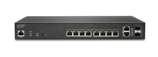 SonicWall SWS12-10FPOE Managed L2 Gigabit Ethernet (10/100/1000) Power over Ethernet (PoE) Black1