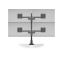 HAT Design Works STX-22S-104 monitor mount / stand 24" Desk Black1