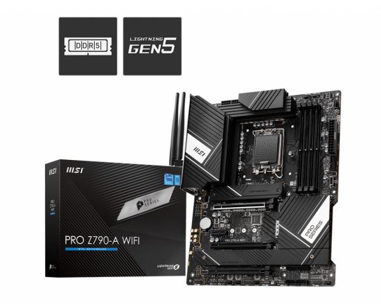 MSI PRO Z790-A WIFI motherboard Intel Z790 LGA 1700 ATX1