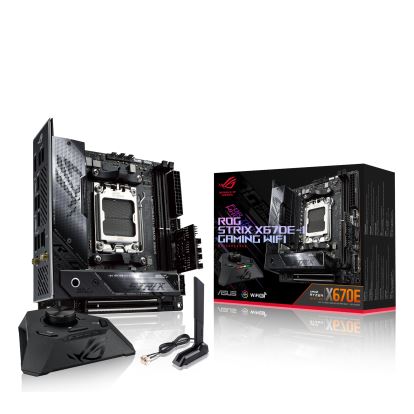 ASUS ROG STRIX X670E-I GAMING WIFI AMD X670 Socket AM5 mini ITX1