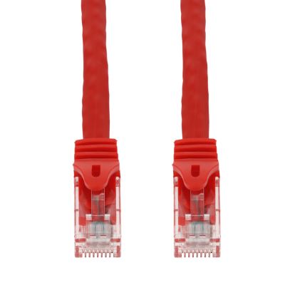 AddOn Networks ADD-10FCAT6SN-RD networking cable Red 120.1" (3.05 m) Cat6 U/UTP (UTP)1