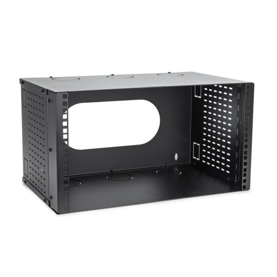 Rocstor Y10E026-B1 rack cabinet 6U Wall mounted rack Black1