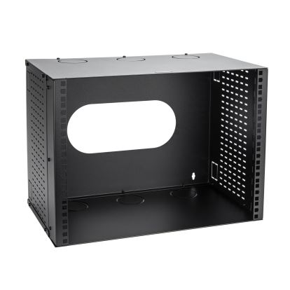 Rocstor Y10E027-B1 rack cabinet 8U Wall mounted rack Black1