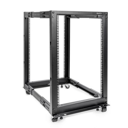 Rocstor Y10E023-B1 rack cabinet 18U Freestanding rack Black1