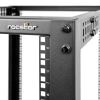 Rocstor Y10E023-B1 rack cabinet 18U Freestanding rack Black11