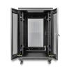 Rocstor Y10E039-B1 rack cabinet 18U Freestanding rack Black4