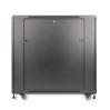 Rocstor Y10E039-B1 rack cabinet 18U Freestanding rack Black5