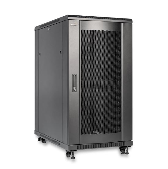 Rocstor Y10E040-B1 rack cabinet 22U Freestanding rack Black1