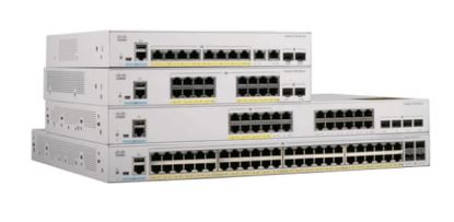 Cisco C1000FE-48P-4GL-RF network switch Managed L2 Fast Ethernet (10/100) Power over Ethernet (PoE) Gray1