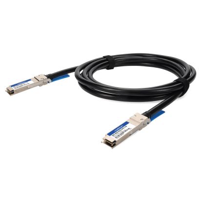 AddOn Networks QSFP-40GB-PDAC0-5MLZ-J-AO InfiniBand/fibre optic cable 19.7" (0.5 m) QSFP+ DAC Black1