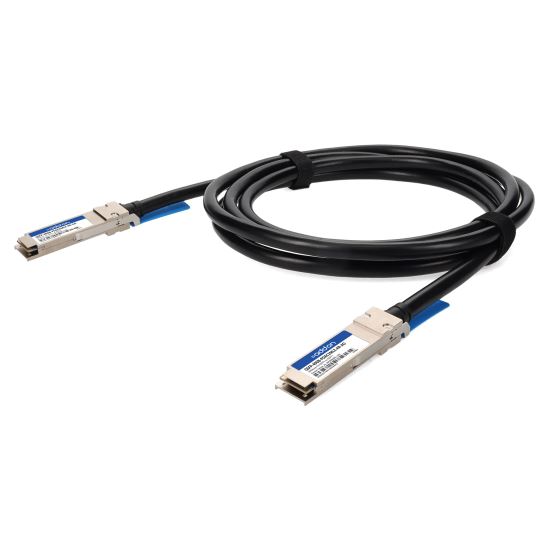 AddOn Networks QSFP-40GB-PDAC2MLZ-AR-AO InfiniBand/fibre optic cable 78.7" (2 m) QSFP+ DAC Black1