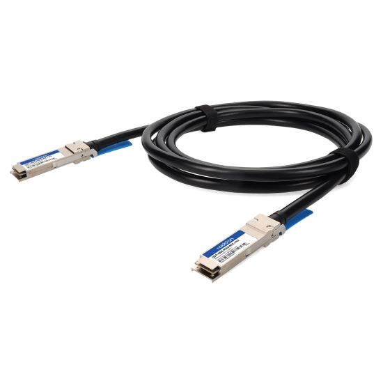 AddOn Networks QSFP-40GB-PDAC4MLZ-J-AO InfiniBand/fibre optic cable 157.5" (4 m) QSFP+ DAC Black1