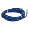 AddOn Networks ADD-40FSLCAT6A-BE networking cable Blue 479.9" (12.2 m) Cat6a U/UTP (UTP)5