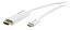 Kramer Electronics C-USBC/HM-10 HDMI cable 119.7" (3.04 m) HDMI Type A (Standard) USB Type-C White1