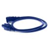 AddOn Networks ADD-C142C1514AWG10FTBE power cable Blue 120.1" (3.05 m) IEC C14 IEC C152