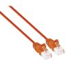 Intellinet IEC-C6-OR-1-SLIM networking cable Orange 11.8" (0.3 m) Cat6 U/UTP (UTP)2