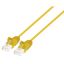 Intellinet IEC-C6-YLW-7-SLIM networking cable Yellow 118.1" (3 m) Cat6 U/UTP (UTP)1