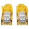 Intellinet IEC-C6AS-YLW-1 networking cable Yellow 9.84" (0.25 m) Cat6a S/FTP (S-STP)3