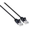 Intellinet IEC-C6A-BK-1-SLIM networking cable Black 11.8" (0.3 m) Cat6 U/UTP (UTP)2