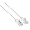 Intellinet IEC-C6A-WT-3-SLIM networking cable White 39.4" (1 m) Cat6a U/UTP (UTP)2