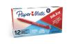 Papermate 1951258 ballpoint pen Red Clip-on retractable ballpoint pen Medium 12 pc(s)1