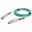 AddOn Networks AOC-Q-Q-100G-1-5M-AO InfiniBand/fibre optic cable 59.1" (1.5 m) QSFP28 Aqua color1