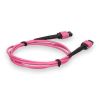 AddOn Networks ADD-MPOMPO-7M5OM4P-MA InfiniBand/fibre optic cable 275.6" (7 m) MPO LOMM Magenta5