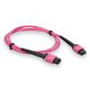 AddOn Networks ADD-MPOMPO-7M5OM4P-MA InfiniBand/fibre optic cable 275.6" (7 m) MPO LOMM Magenta7