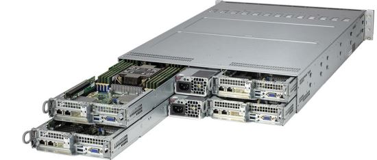 Supermicro SYS-220TP-HTTR server barebone Intel C621A LGA 4189 Rack (2U) Silver1