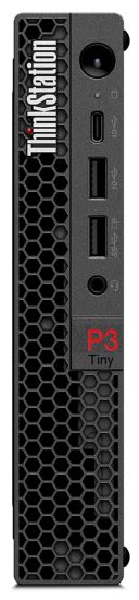 Lenovo ThinkStation P3 Intel® Core™ i9 i9-13900T 32 GB DDR5-SDRAM 1 TB SSD NVIDIA Quadro T1000 Windows 11 Pro Mini PC Black1