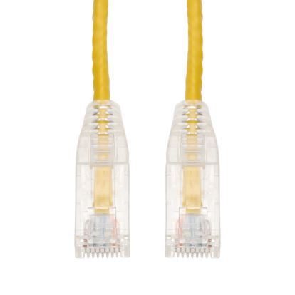 AddOn Networks ADD-0-5FSLCAT6AS-YW networking cable Yellow 5.91" (0.15 m) Cat6a U/UTP (UTP)1