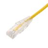 AddOn Networks ADD-0-5FSLCAT6AS-YW networking cable Yellow 5.91" (0.15 m) Cat6a U/UTP (UTP)2