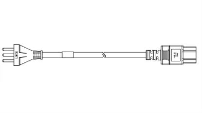 Cisco PWR-CAB-AC-SUI= power cable Black 169.3" (4.3 m) SEV 5934-2 IEC 3201