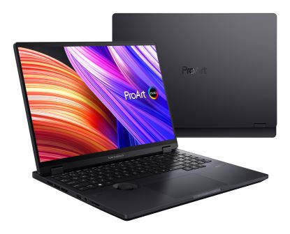 ASUS ProArt StudioBook 16 OLED H7604JI-DS96T laptop Intel® Core™ i9 i9-13980HX 16" Touchscreen 3.2K 32 GB DDR5-SDRAM 1 TB SSD NVIDIA GeForce RTX 4070 Wi-Fi 6E (802.11ax) Windows 11 Home Black1