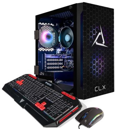 CLX TGMSETRXM2500BM PC AMD Ryzen™ 5 5600G 8 GB DDR4-SDRAM 500 GB SSD Windows 11 Home Mini Tower Black1