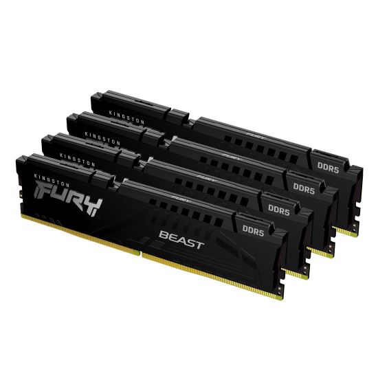 Kingston Technology FURY Beast memory module 128 GB 4 x 32 GB DDR5 2600 MHz1