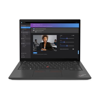 Lenovo ThinkPad T14 Intel® Core™ i5 i5-1345U Laptop 14" Touchscreen WUXGA 16 GB DDR5-SDRAM 512 GB SSD Wi-Fi 6E (802.11ax) Windows 11 Pro Black1