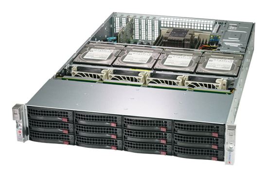 Supermicro SSG-620P-ACR16L server barebone Intel C621A LGA 4189 Rack (2U) Black, Silver1