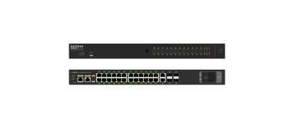 Kramer Electronics M4250-26G4XF-POE+/US Managed Gigabit Ethernet (10/100/1000) Power over Ethernet (PoE) Black1