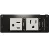 Middle Atlantic Products PDX-215C power distribution unit (PDU) 2 AC outlet(s) 0U Black, White6