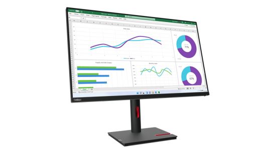 Lenovo ThinkVision T32h-30 LED display 31.5" 2560 x 1440 pixels Quad HD Black1